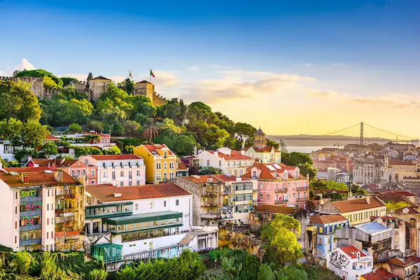 Vista de Lisboa Alfama